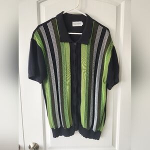 Oxknit Zip Up Polo Sweater